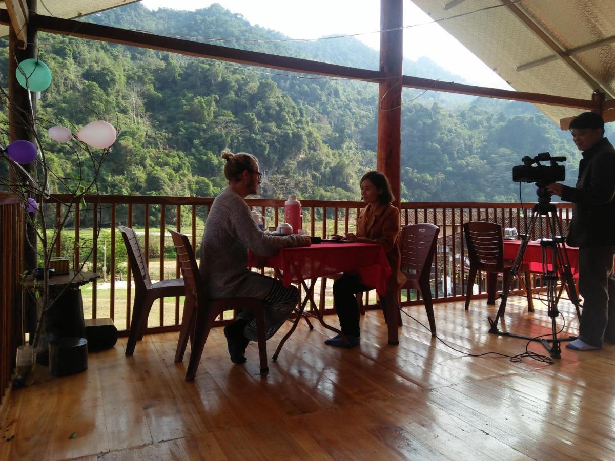 Tran Xuan Homestay Ba Be Village Exterior foto