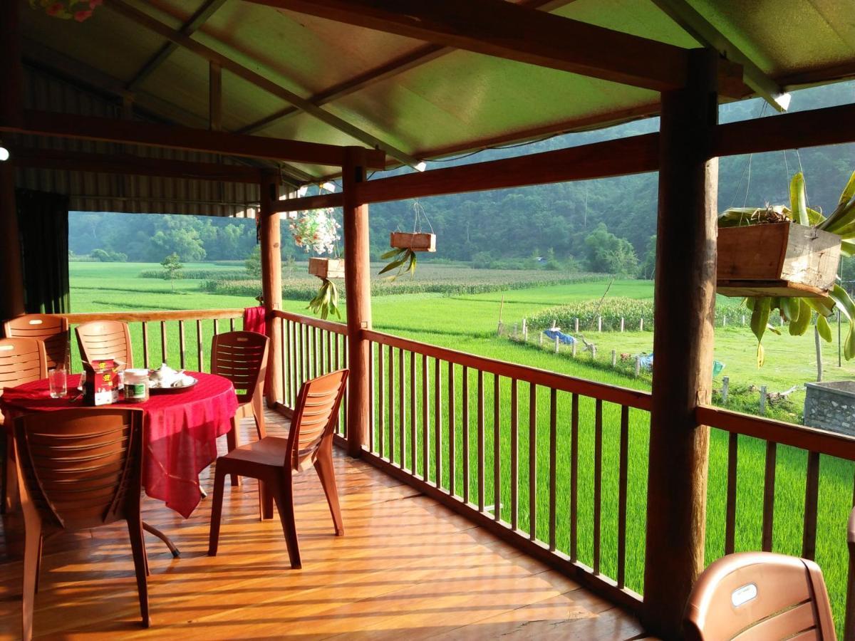 Tran Xuan Homestay Ba Be Village Exterior foto